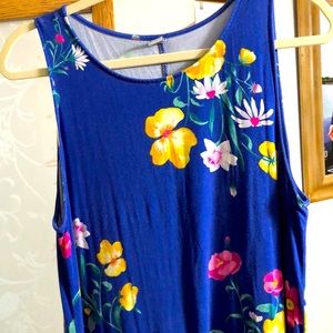 Floral swing dress